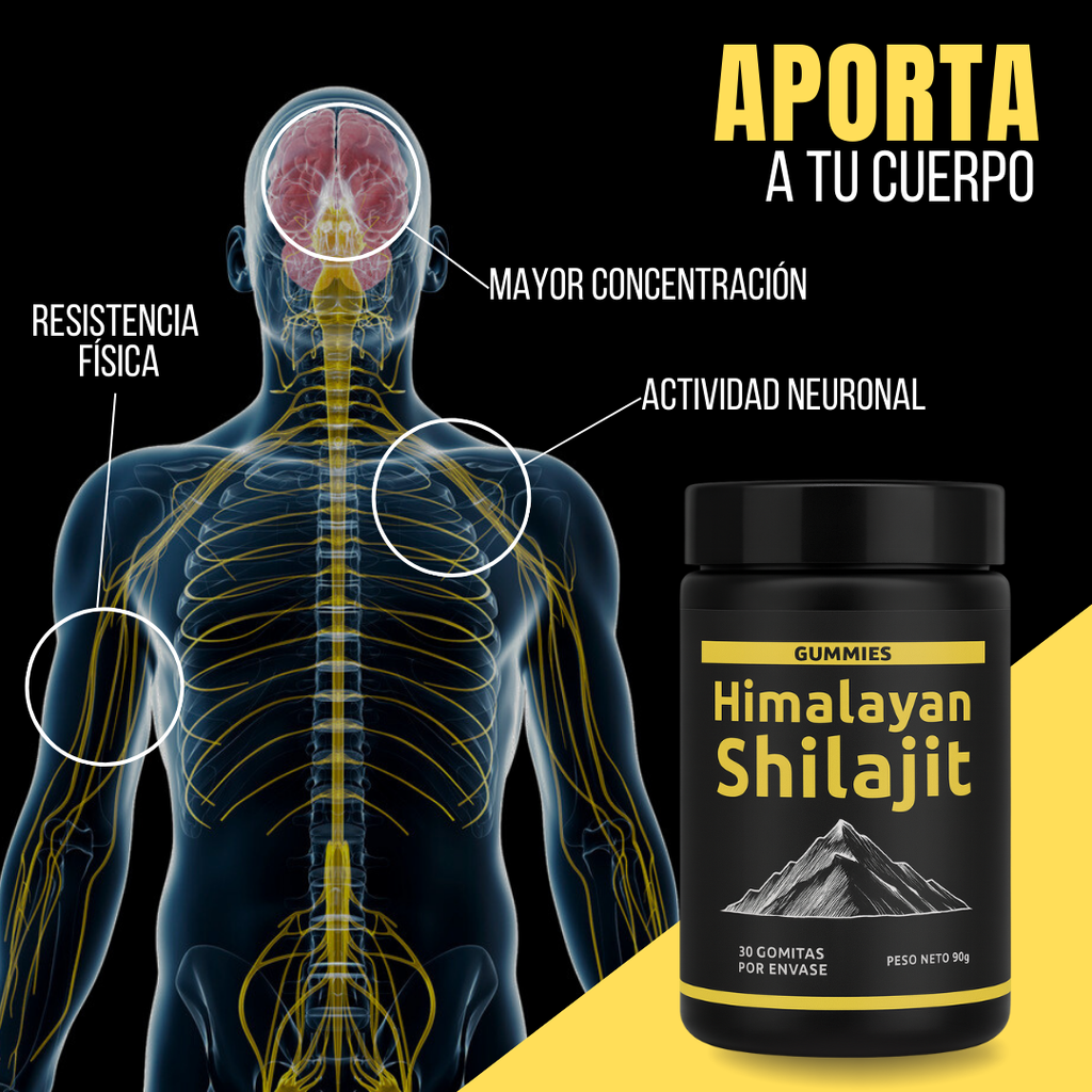 RECUPERA TU VITALIDAD TOTAL CON EL PODER DEL SHILAJIT