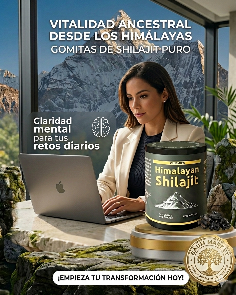 RECUPERA TU VITALIDAD TOTAL CON EL PODER DEL SHILAJIT