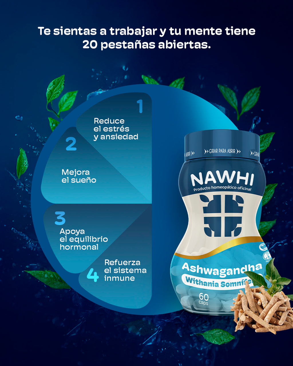 COMBO VITALIDAD TOTAL: RESVERATROL + ASHWAGANDHA